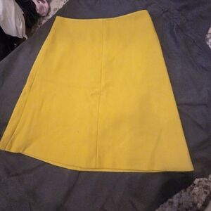 Beautiful Yellow BODEN wool/viscose Skirt Sz 4